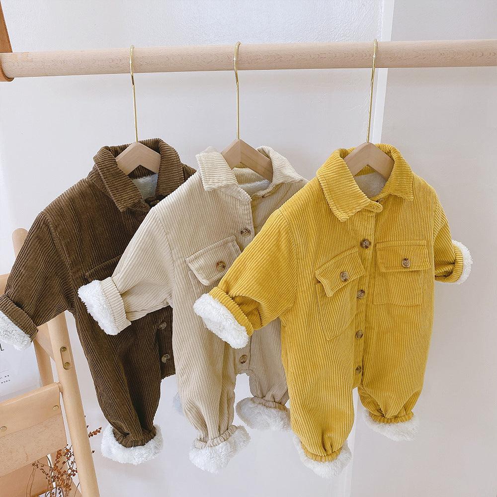 Lamb Velvet Jumpsuit - Babyzy