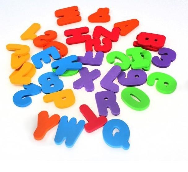 36PCS Letters Numbers Kids Baby Toy Early Educational Toy Tool Bath Toy - Babyzy