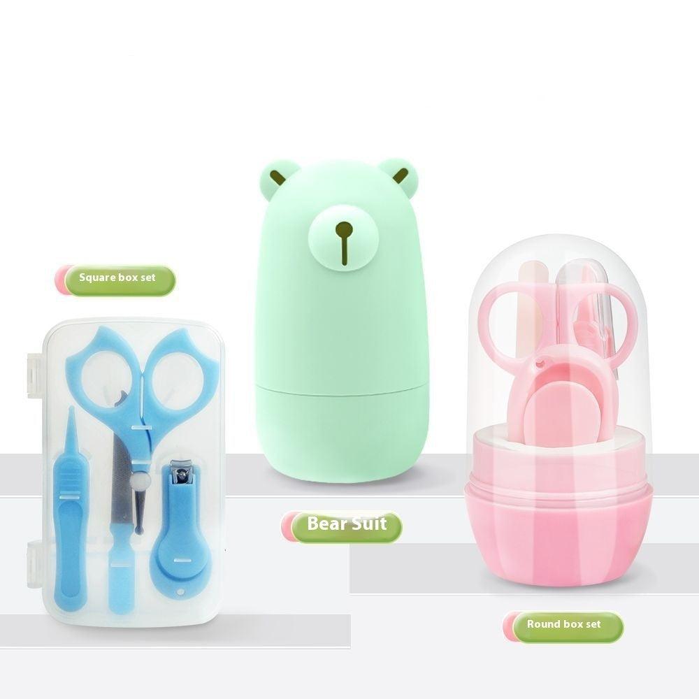 Safe & Easy Baby Nail Care: Cute 4-Piece Manicure Kit 👶✂️💖 - Babyzy