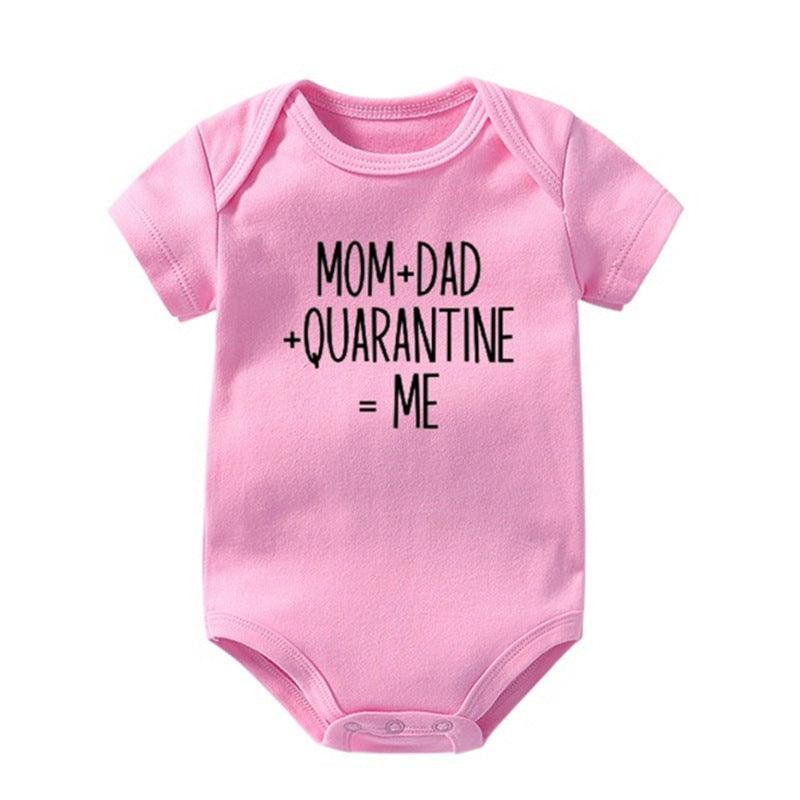 So Cute! Letter Print Newborn Romper - Perfect Day & Night! 🅰️💤 - Babyzy