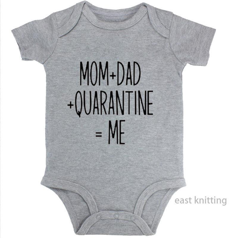 So Cute! Letter Print Newborn Romper - Perfect Day & Night! 🅰️💤 - Babyzy