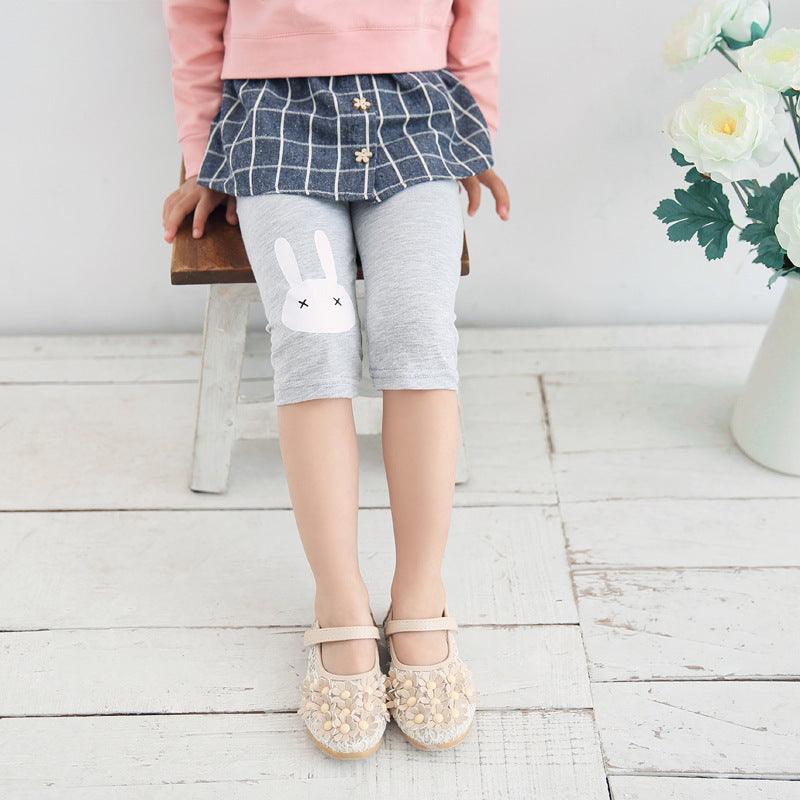 New Children'S 7-Point Pants Baby Stretch Pants - Babyzy