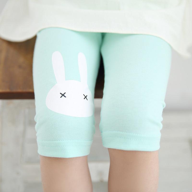 New Children'S 7-Point Pants Baby Stretch Pants - Babyzy