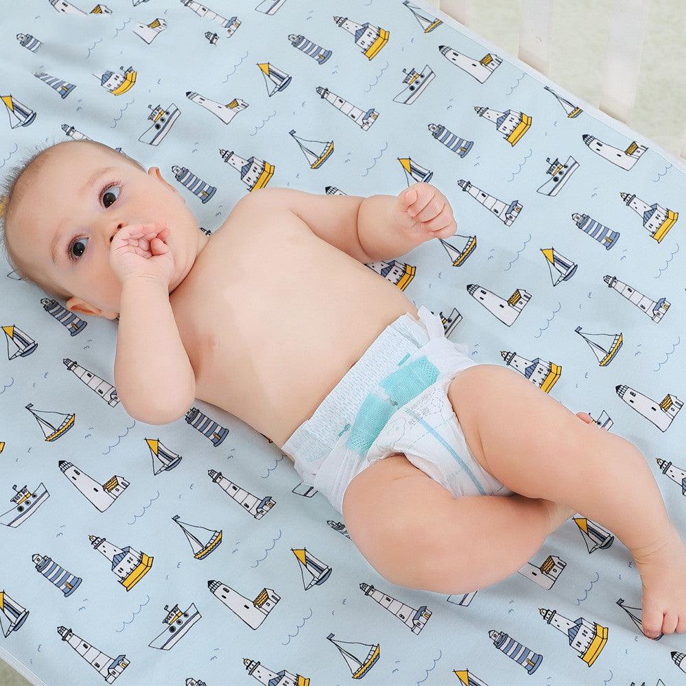 Cotton Newborn Waterproof And Breathable Changing Pad - Babyzy