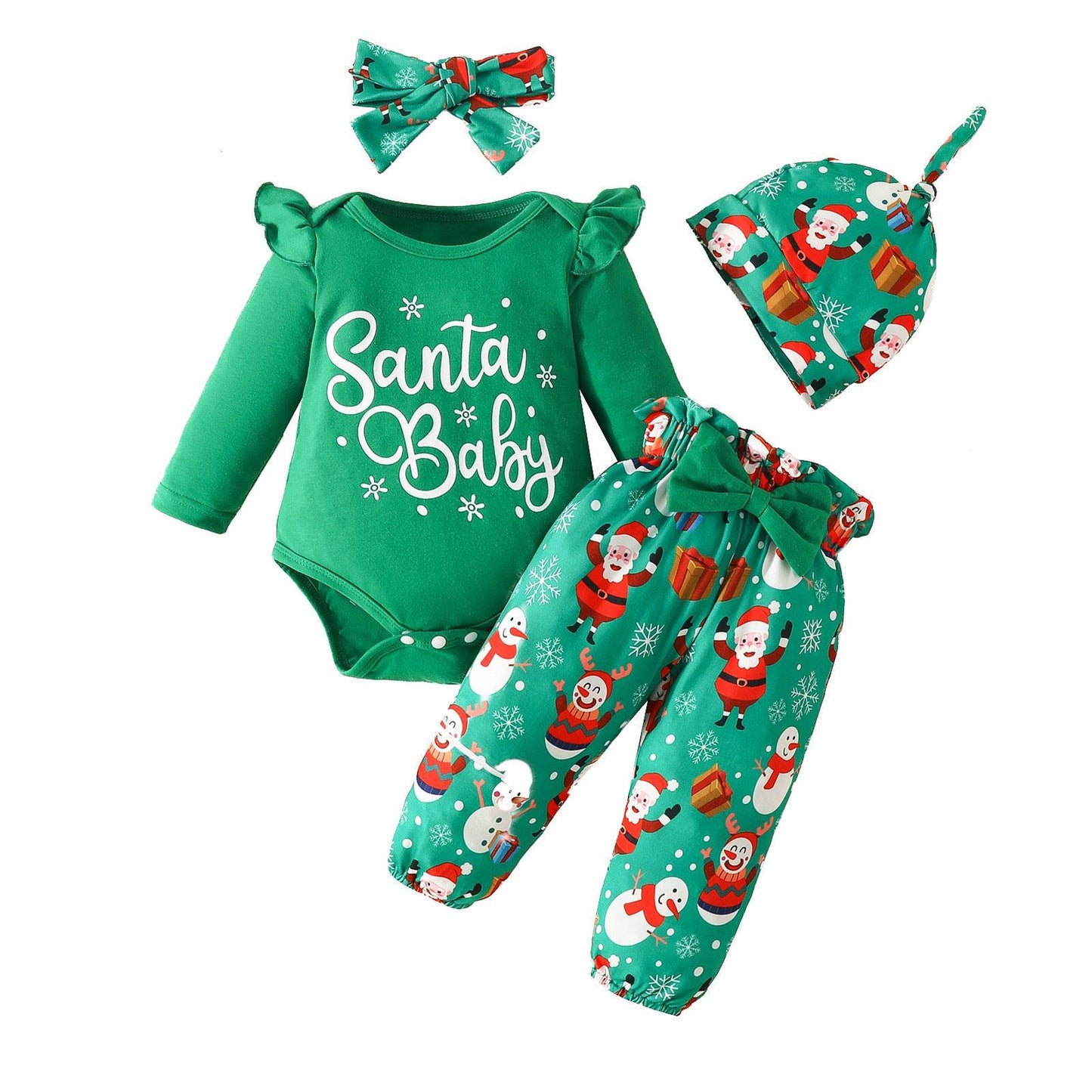 Christmas Baby 4-Pieces Set - Babyzy