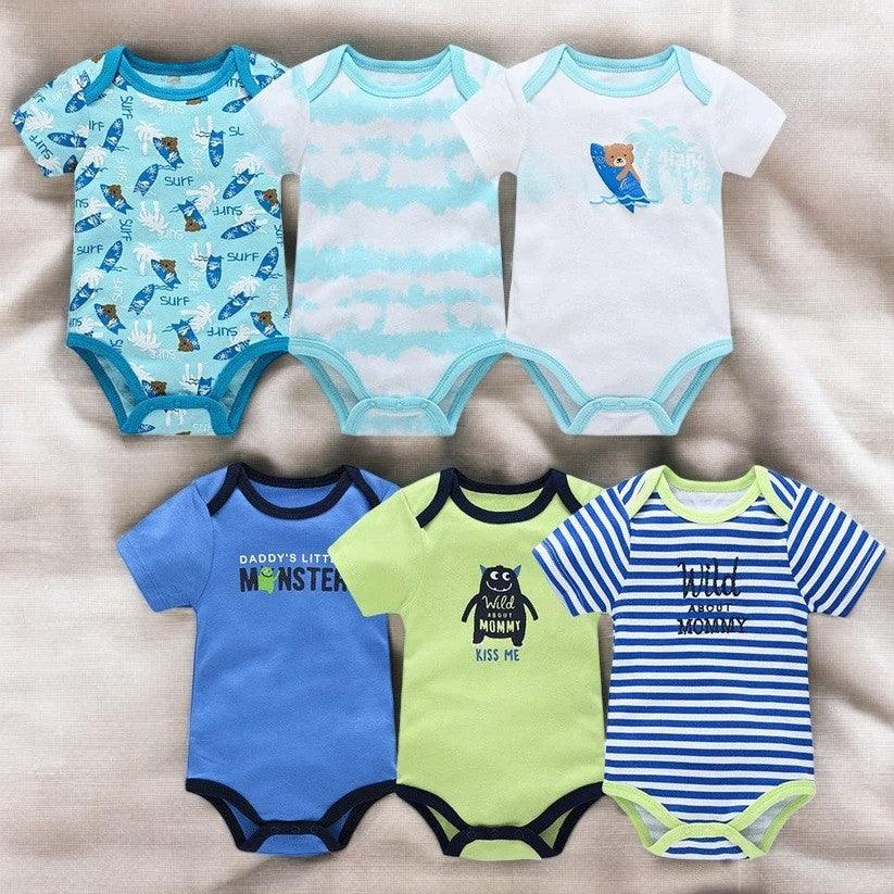 Complete Gentleman – 6-Piece Newborn Baby Boy Outfit Set