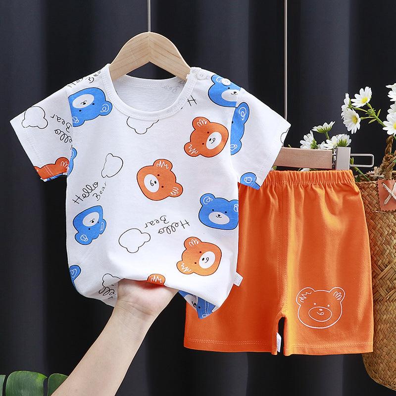 Everyday Essentials – 2-Piece Cotton T-Shirt & Shorts Set for Kids - Babyzy