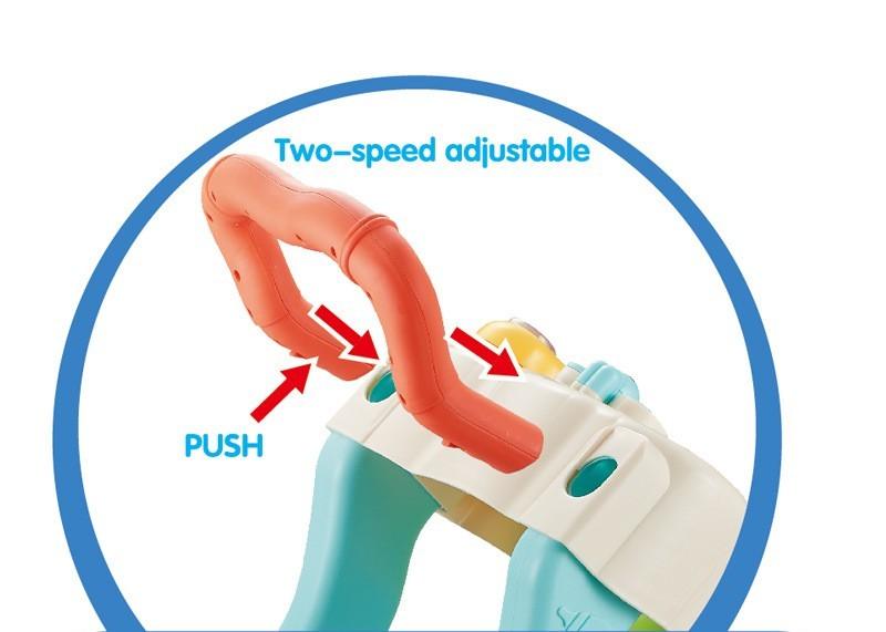 Children's Educational Toys Multi-functional Musical Walker Trolley Anti-rollover - Babyzy