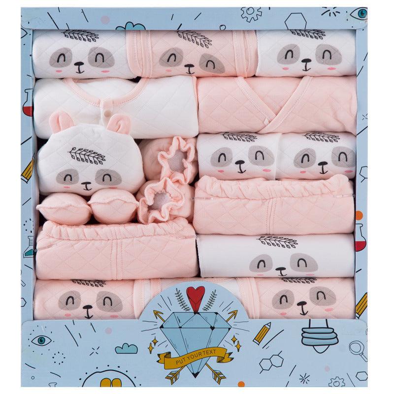 🌿 Little Snuggle Starter Kit – Cotton Newborn Gift Box Set - Babyzy
