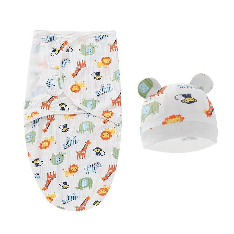 Foreign Trade Newborn Swaddling Sleeping Bag Baby Anti-kick Quilt - Babyzy