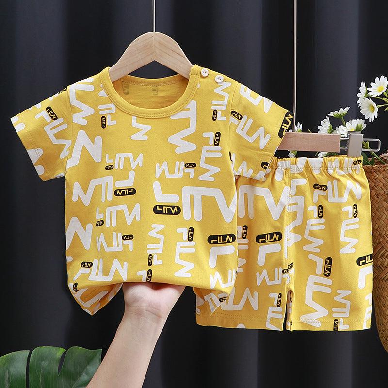 Everyday Essentials – 2-Piece Cotton T-Shirt & Shorts Set for Kids - Babyzy