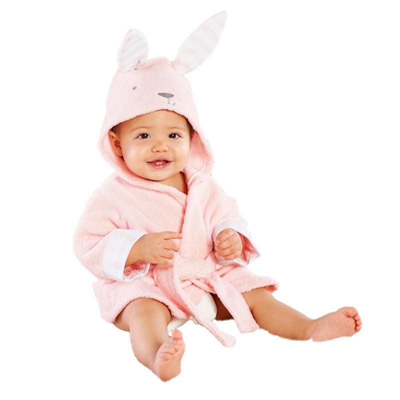 Cartoon Animal Bathrobe - Babyzy