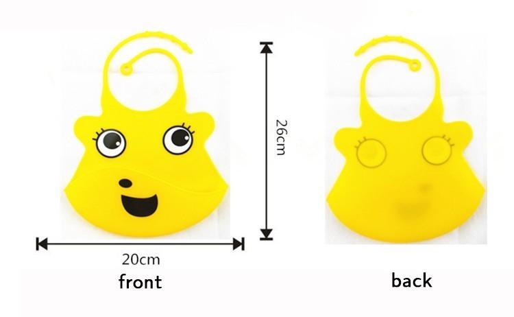 new design Baby bibs waterproof silicone feeding baby saliva towel wholesale newborn cartoon waterproof aprons Baby Bibs - Babyzy