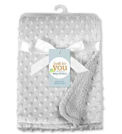 Ultra-Soft Polar Dot Baby Blanket – Cozy Comfort for Newborns - Babyzy