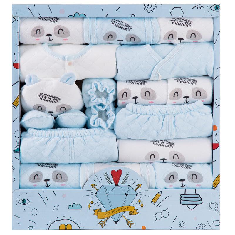 🌿 Little Snuggle Starter Kit – Cotton Newborn Gift Box Set - Babyzy