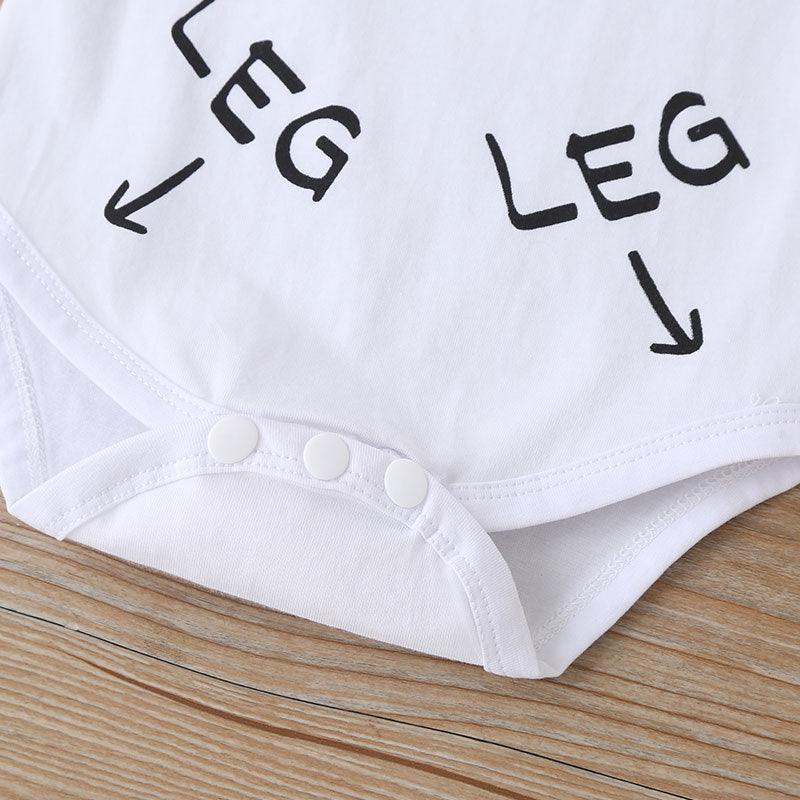Chic Cotton Romper – Funny Comfort for Your Newborn - Babyzy