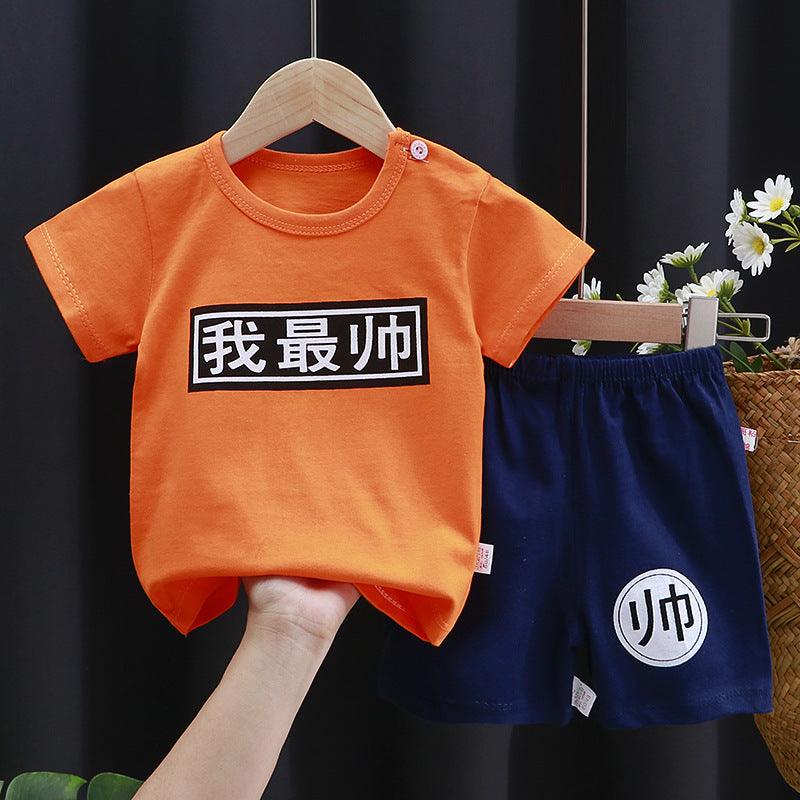 Everyday Essentials – 2-Piece Cotton T-Shirt & Shorts Set for Kids - Babyzy
