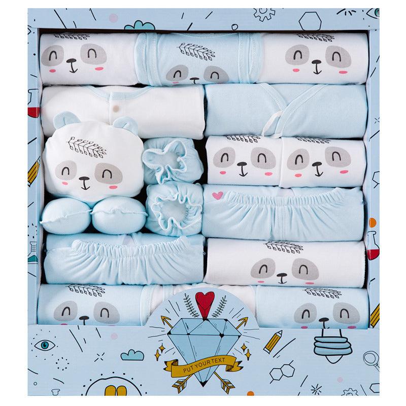 🌿 Little Snuggle Starter Kit – Cotton Newborn Gift Box Set - Babyzy