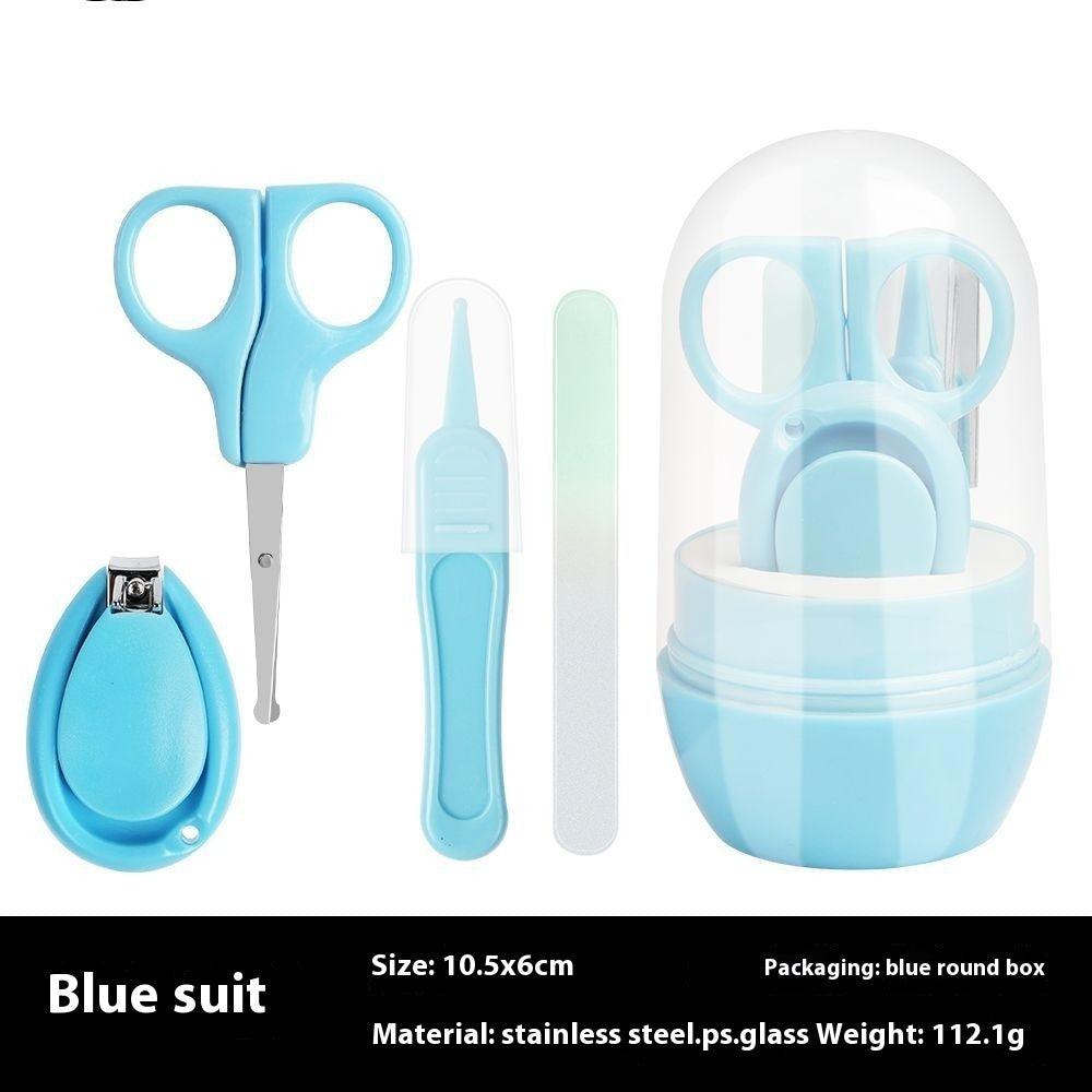 Safe & Easy Baby Nail Care: Cute 4-Piece Manicure Kit 👶✂️💖 - Babyzy