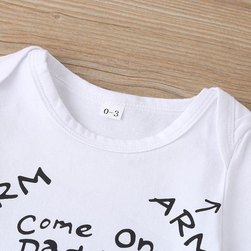Chic Cotton Romper – Funny Comfort for Your Newborn - Babyzy