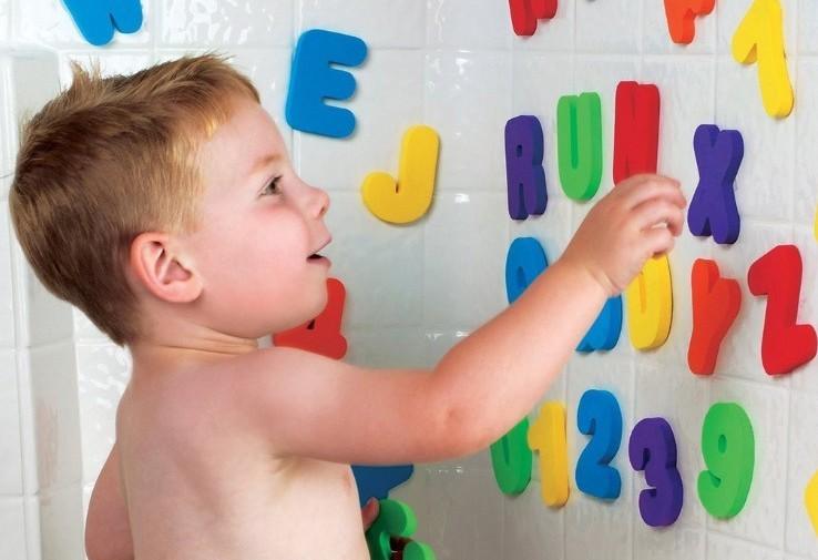 36PCS Letters Numbers Kids Baby Toy Early Educational Toy Tool Bath Toy - Babyzy