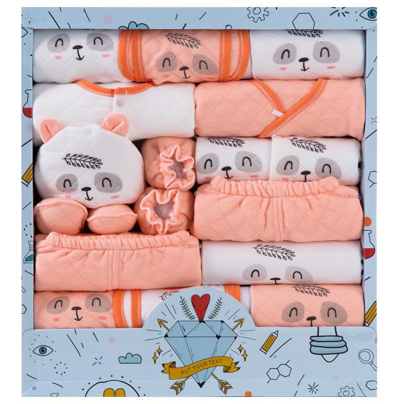 🌿 Little Snuggle Starter Kit – Cotton Newborn Gift Box Set - Babyzy