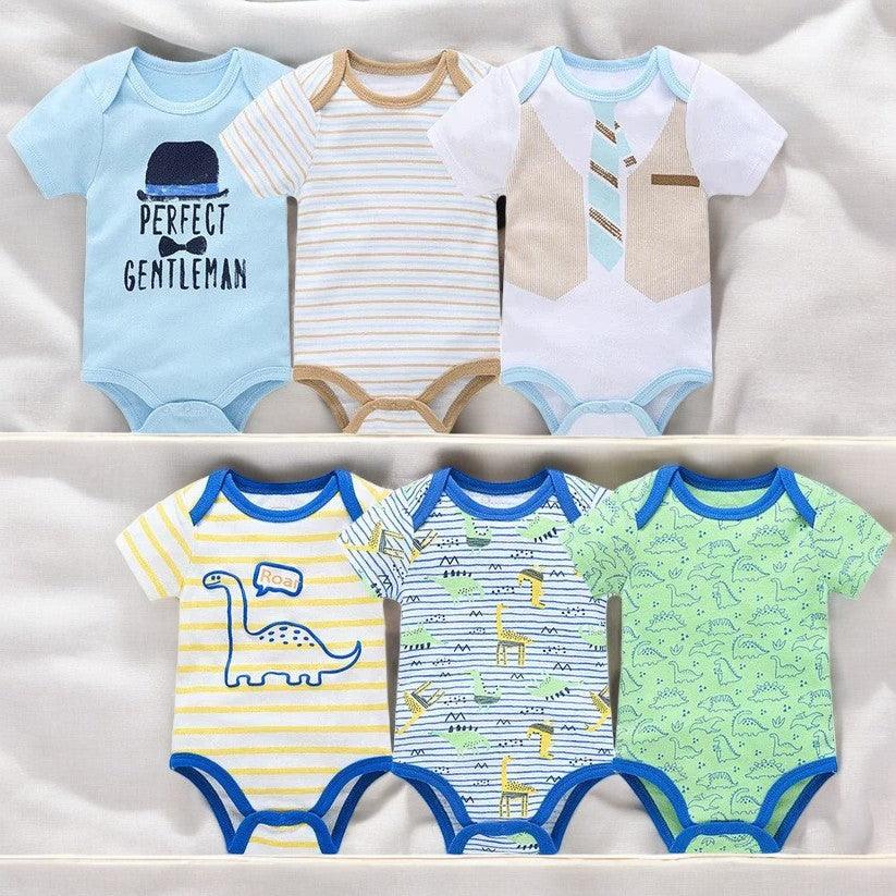 Complete Gentleman – 6-Piece Newborn Baby Boy Outfit Set