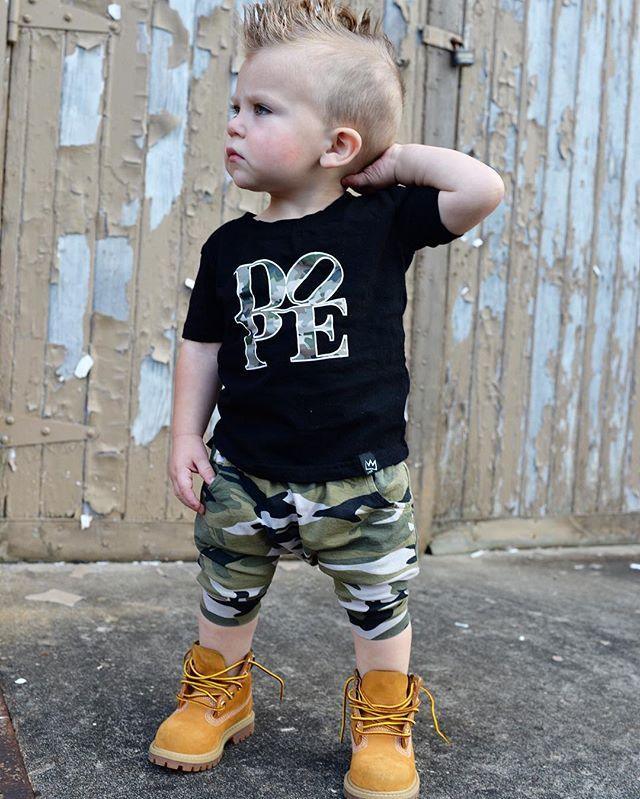 Children's Summer Boys' Camouflage Trousers - Babyzy