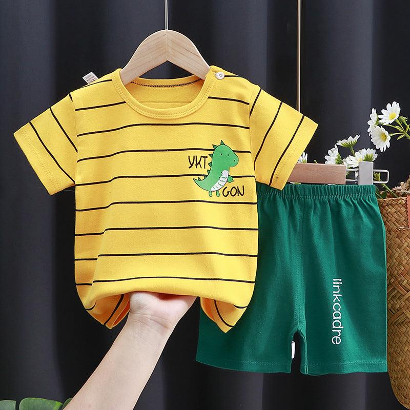 Everyday Essentials – 2-Piece Cotton T-Shirt & Shorts Set for Kids - Babyzy