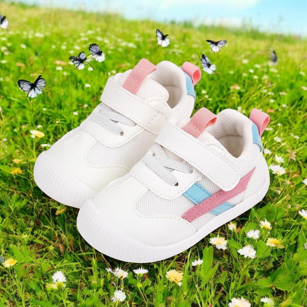 First Steps Mesh Baby Shoes – Breathable, Lightweight & Anti-Slip