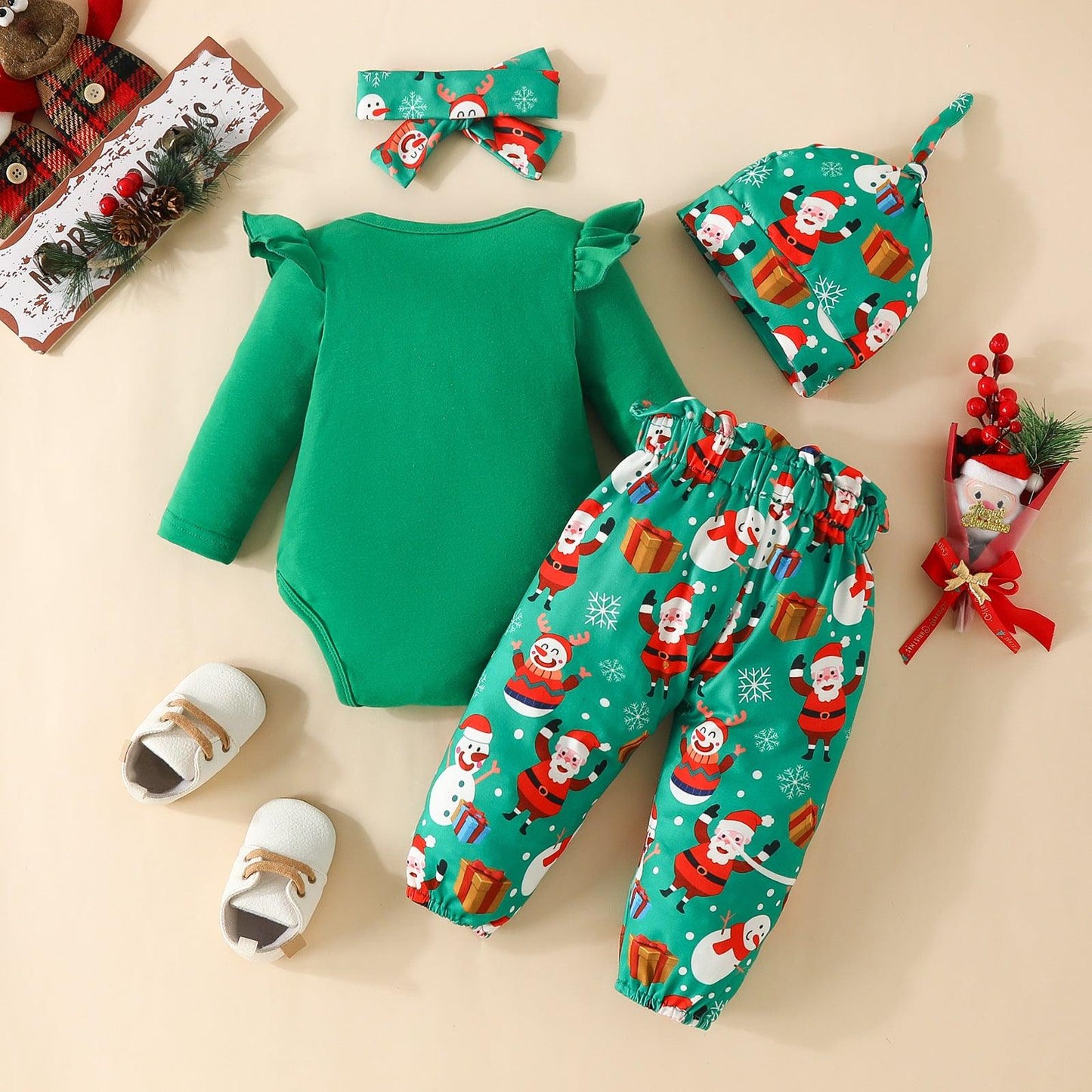 Christmas Baby 4-Pieces Set - Babyzy