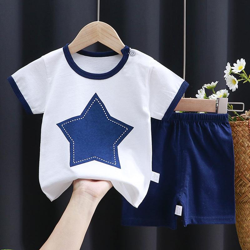 Everyday Essentials – 2-Piece Cotton T-Shirt & Shorts Set for Kids - Babyzy