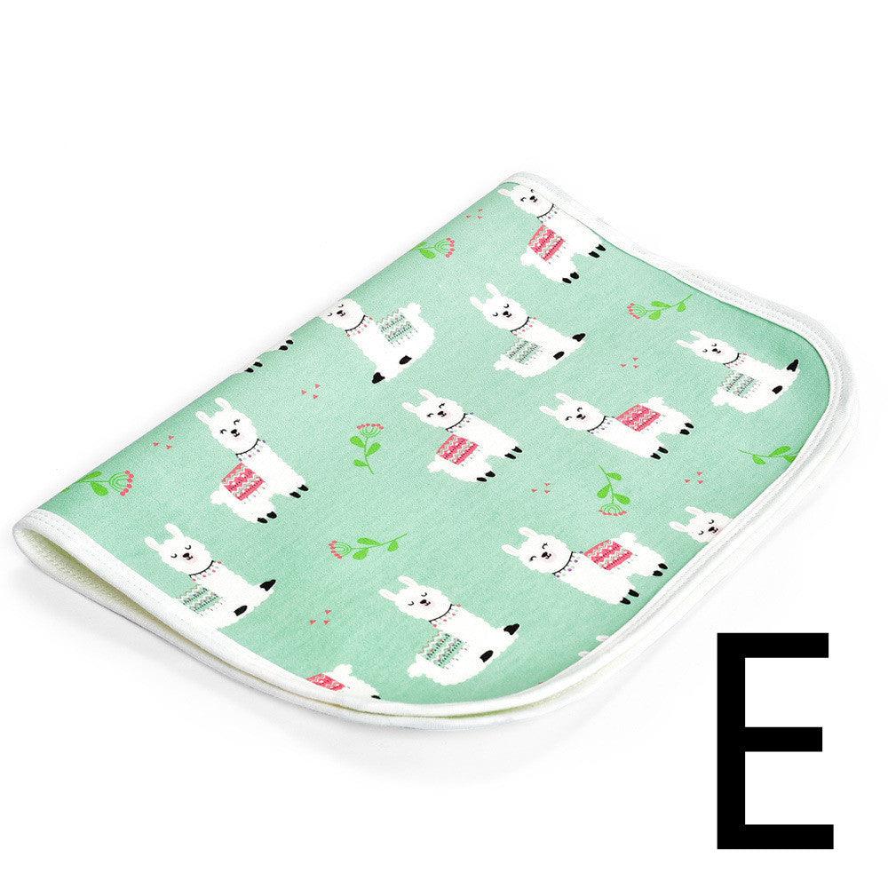 Cotton Newborn Waterproof And Breathable Changing Pad - Babyzy