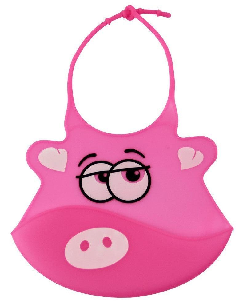 new design Baby bibs waterproof silicone feeding baby saliva towel wholesale newborn cartoon waterproof aprons Baby Bibs - Babyzy