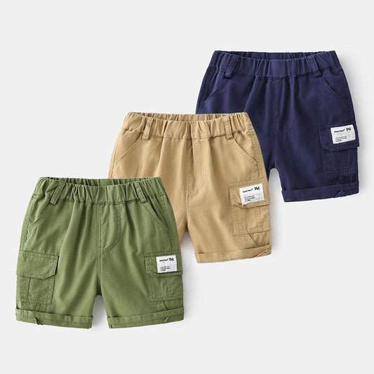 Small And Medium-Sized Children Wear Shorts, Baby Five-Point Pants, Summer Tide Pants - Babyzy