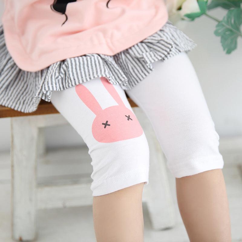 New Children'S 7-Point Pants Baby Stretch Pants - Babyzy
