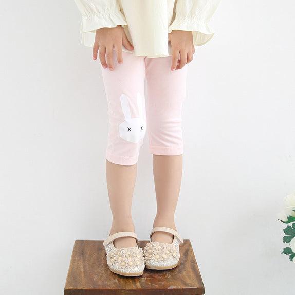 New Children'S 7-Point Pants Baby Stretch Pants - Babyzy