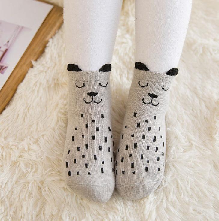 New Arrival! Non-Slip Cartoon Baby Socks - Cute, Cozy & Safe! 🧸👣 - Babyzy