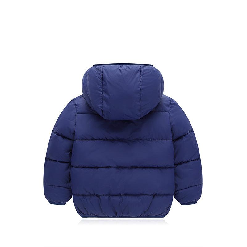 Children's hooded and down padded jacket - Babyzy