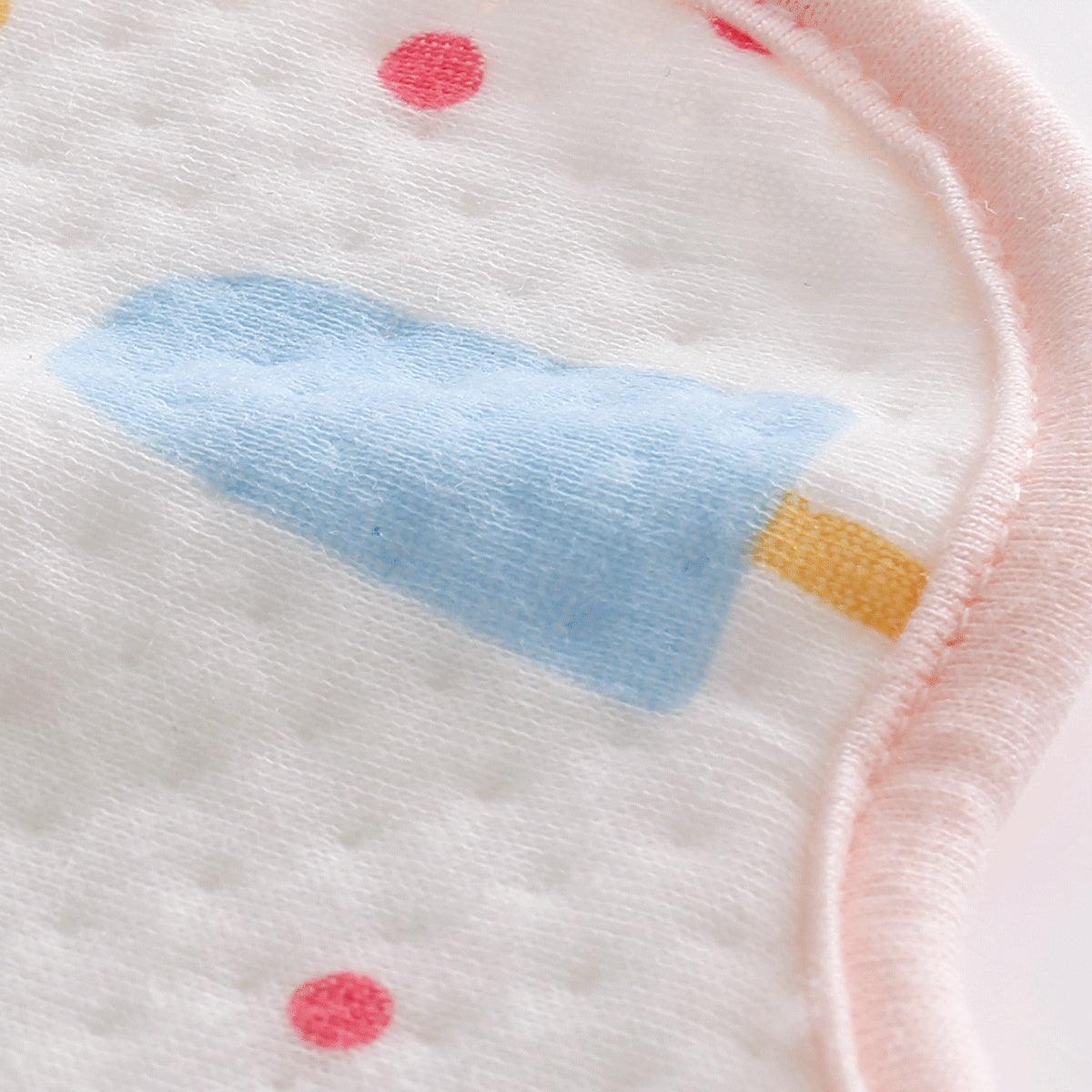 Stay Dry & Comfy! Waterproof Cotton Baby Bib / Drool Towel 💧👶 - Babyzy