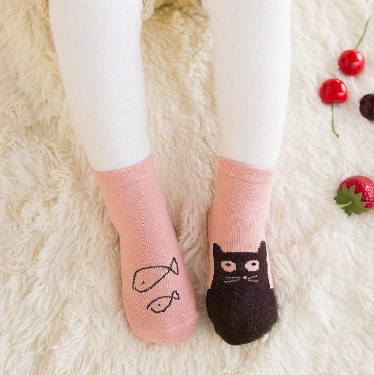 New Arrival! Non-Slip Cartoon Baby Socks - Cute, Cozy & Safe! 🧸👣 - Babyzy