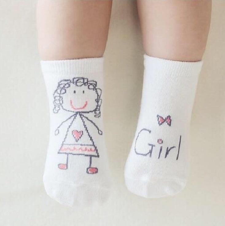 New Arrival! Non-Slip Cartoon Baby Socks - Cute, Cozy & Safe! 🧸👣 - Babyzy