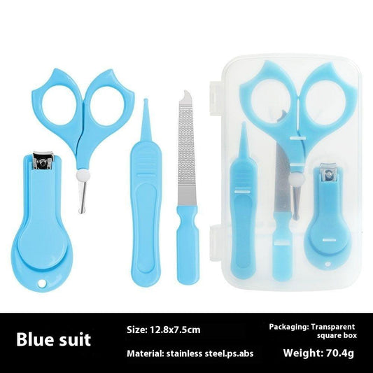 Safe & Easy Baby Nail Care: Cute 4-Piece Manicure Kit 👶✂️💖 - Babyzy