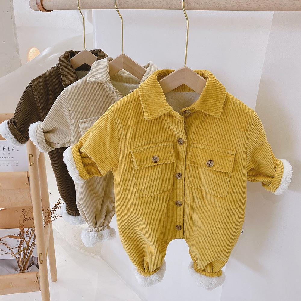 Lamb Velvet Jumpsuit - Babyzy