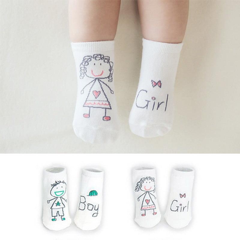 New Arrival! Non-Slip Cartoon Baby Socks - Cute, Cozy & Safe! 🧸👣 - Babyzy