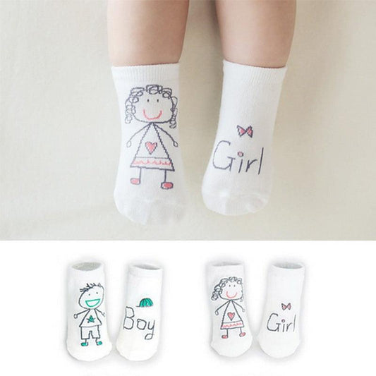 New Arrival! Non-Slip Cartoon Baby Socks - Cute, Cozy & Safe! 🧸👣 - Babyzy