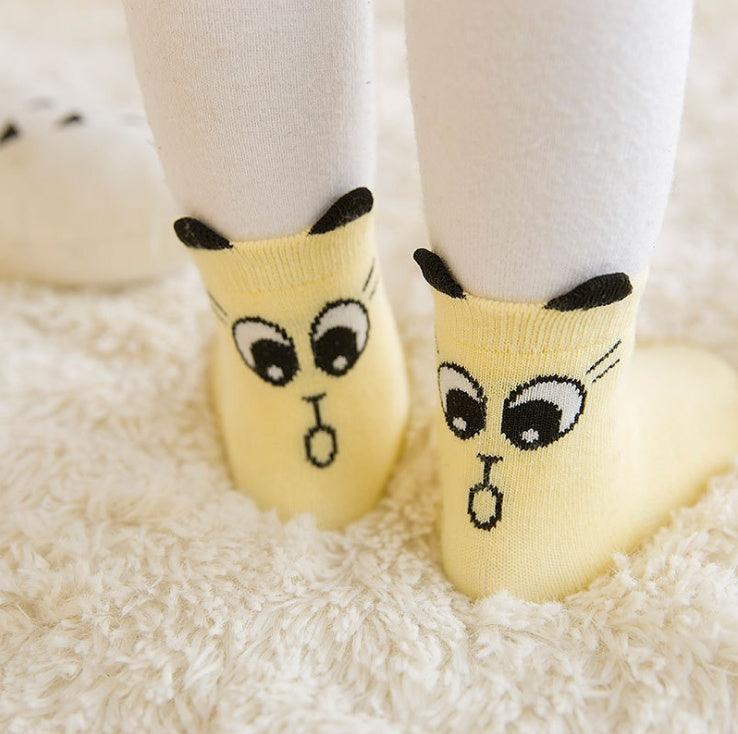 New Arrival! Non-Slip Cartoon Baby Socks - Cute, Cozy & Safe! 🧸👣 - Babyzy