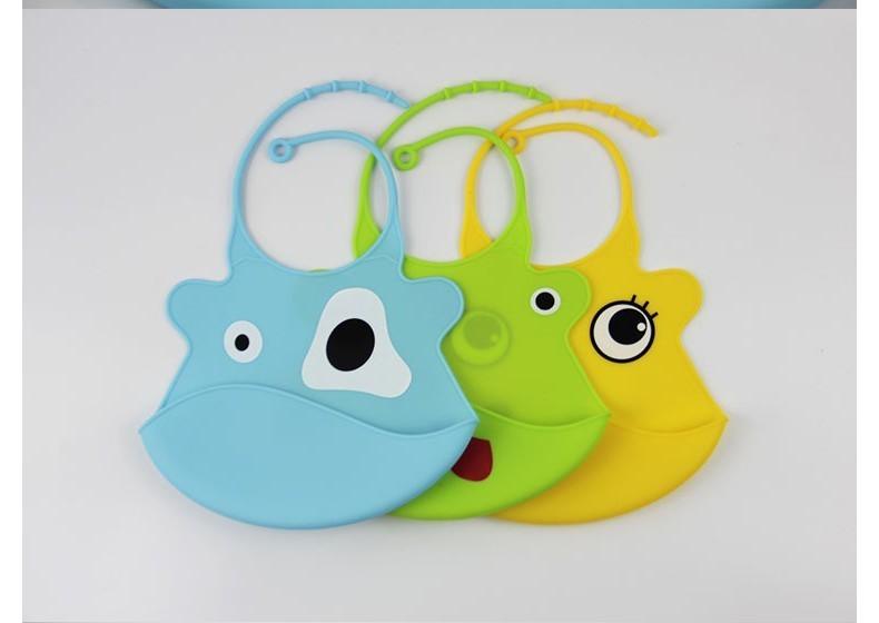 new design Baby bibs waterproof silicone feeding baby saliva towel wholesale newborn cartoon waterproof aprons Baby Bibs - Babyzy