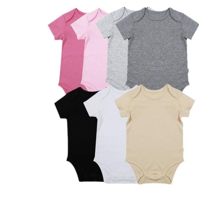 Simply Adorable, Perfectly Practical! ✨ The Essential Newborn Cotton Romper - Babyzy