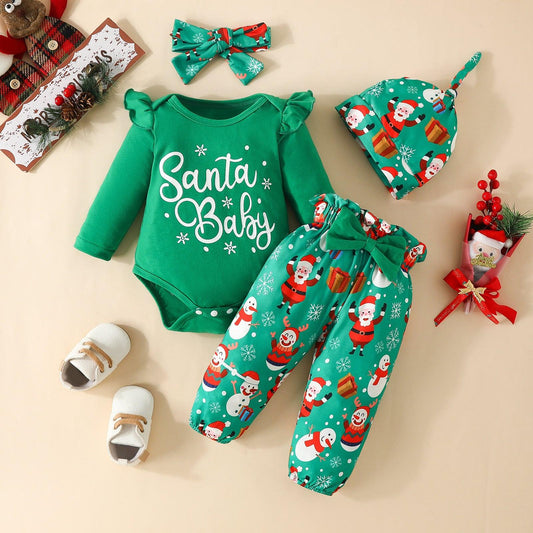 Christmas Baby 4-Pieces Set - Babyzy